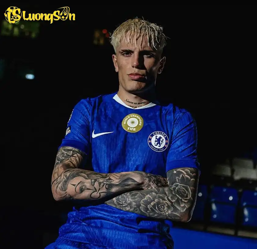 Garnacho là sự bổ sung chất lượng cho hàng công của Chelsea. (Ảnh: Nền tảng X)