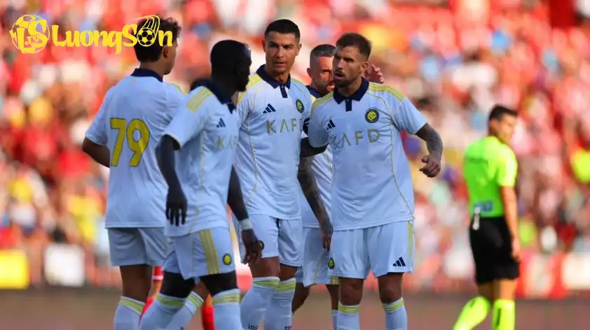 Ronaldo và Martinez đang có phong độ thăng hoa tại Al-Nassr. (Ảnh: ESPN) Ronaldo và Martinez đang có phong độ thăng hoa tại Al-Nassr.